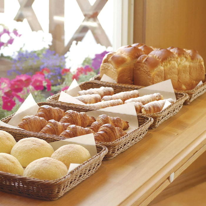 Nagao Washable Bread Basket Flat 32cm Durable Home Kitchen Accessory-Kiichin - The #1 Place for Japanese Goods in Your Hand!