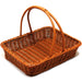 Nagao Washable Square Bread Basket 36cm - Durable Kitchen Storage Solution-Kiichin - The #1 Place for Japanese Goods in Your Hand!