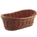 Nagao 20cm Brown Washable Fruit Basket Boat Shape-Kiichin - The #1 Place for Japanese Goods in Your Hand!