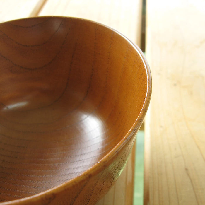 Nagao Wooden Children's Soup Bowl 10cm x 6cm KD-02 Eco-Friendly Design-Kiichin - The #1 Place for Japanese Goods in Your Hand!