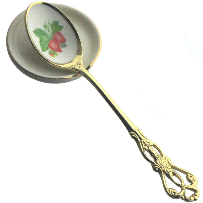 Nagao Coffee Spoon Strawberry Shippo Design Made in Japan-Kiichin - The #1 Place for Japanese Goods in Your Hand!