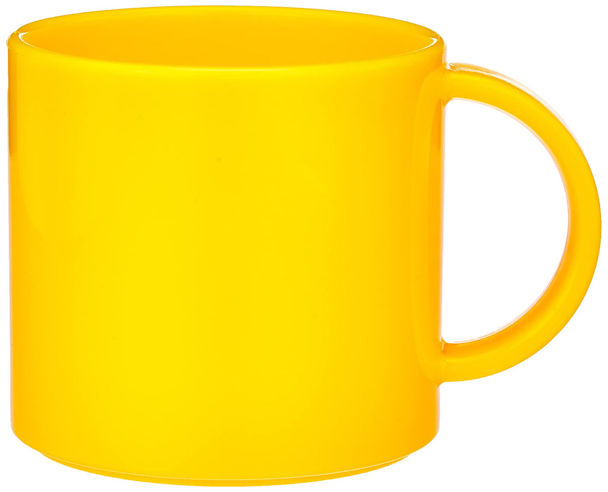 Nagao Yellow Plastic Cup 260ml No808Y Eco-Friendly Durable Drinkware-Kiichin - The #1 Place for Japanese Goods in Your Hand!