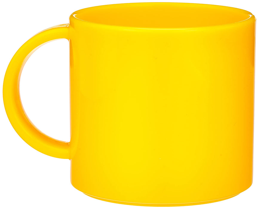 Nagao Yellow Plastic Cup 260ml No808Y Eco-Friendly Durable Drinkware-Kiichin - The #1 Place for Japanese Goods in Your Hand!