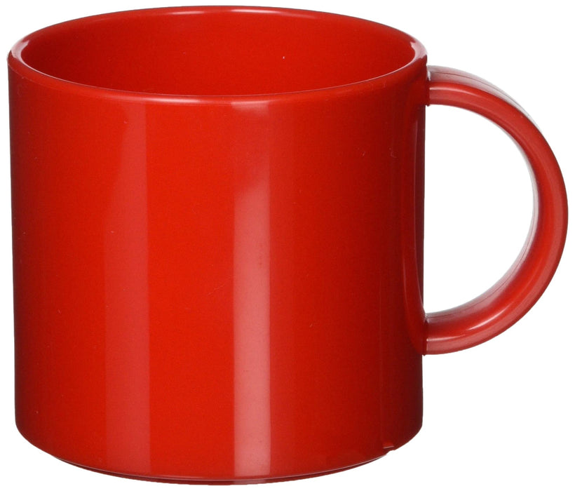 Nagao Red Plastic Cup 330ml My Cup Model No.809R Durable and Stylish-Kiichin - The #1 Place for Japanese Goods in Your Hand!