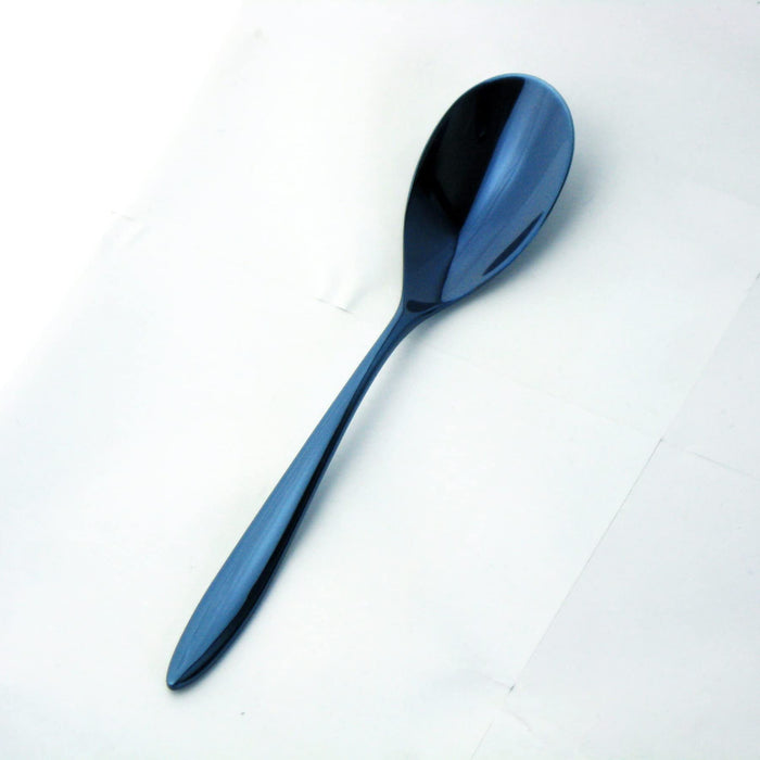 Nagao Iki 3-Piece Stainless Steel Cutlery Set Indigo Blue Made in Japan-Kiichin - The #1 Place for Japanese Goods in Your Hand!