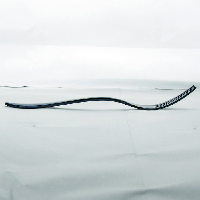 Nagao Iki Dinner Fork Indigo Blue 19cm 18-8 Stainless Steel Japan Made-Kiichin - The #1 Place for Japanese Goods in Your Hand!