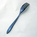 Nagao Iki Dinner Fork Indigo Blue 19cm 18-8 Stainless Steel Japan Made-Kiichin - The #1 Place for Japanese Goods in Your Hand!