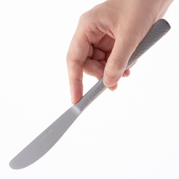 Nagao Japanese Dinner Knife 21.2cm Stainless Steel Hammered Made in Japan-Kiichin - The #1 Place for Japanese Goods in Your Hand!