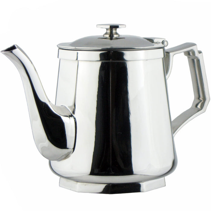 Nagao Kogei 680Ml Stainless Steel Teapot Mirror Finish Japanese Craftsmanship-Kiichin - The #1 Place for Japanese Goods in Your Hand!
