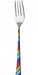 Nagao Niji Multi-Color Dinner Fork 18-8 Stainless Steel 18.5cm Japan-Kiichin - The #1 Place for Japanese Goods in Your Hand!