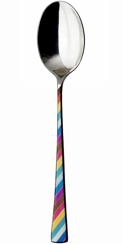 Nagao Niji Dinner Spoon 17.8cm Stainless Steel Multi-Colored Japan Made-Kiichin - The #1 Place for Japanese Goods in Your Hand!