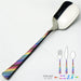 Nagao Niji Ice Spoon 12.7cm Stainless Steel Multi-Colored Japanese Made-Kiichin - The #1 Place for Japanese Goods in Your Hand!