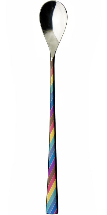 Nagao Niji Parfait Spoon 19.2cm Stainless Steel Multi-Color Made in Japan-Kiichin - The #1 Place for Japanese Goods in Your Hand!
