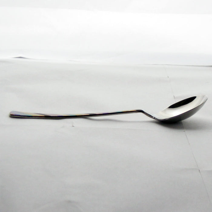 Nagao Niji Soup Spoon 14.6Cm Stainless Steel Multi-Colored Japan Made-Kiichin - The #1 Place for Japanese Goods in Your Hand!