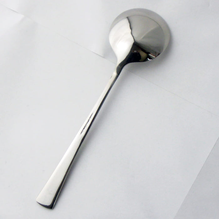 Nagao Niji Soup Spoon 14.6Cm Stainless Steel Multi-Colored Japan Made-Kiichin - The #1 Place for Japanese Goods in Your Hand!