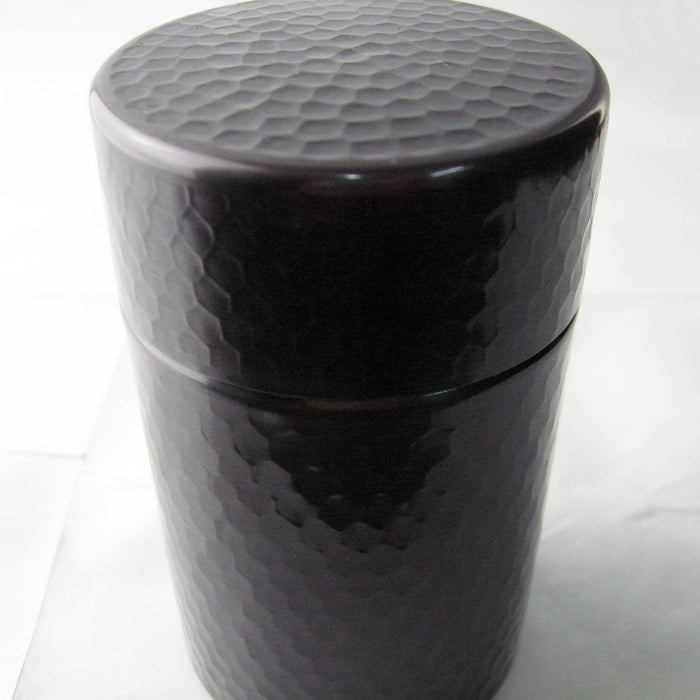 Nagao Pure Copper Tea Canister Small 6.5x11cm Secchu Made in Japan Boxed-Kiichin - The #1 Place for Japanese Goods in Your Hand!