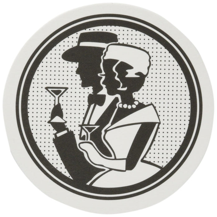 Nagao Showa Modern Paper Coasters Duet Pattern 100 Pieces Set-Kiichin - The #1 Place for Japanese Goods in Your Hand!