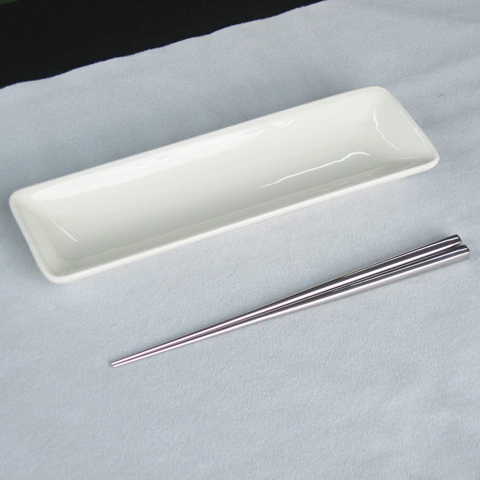 Nagao Tsubame Sanjo 22Cm Stainless Steel Chopsticks Dishwasher Safe Japan-Kiichin - The #1 Place for Japanese Goods in Your Hand!