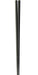Nagao 30Cm Black Dishwasher Safe Japanese Chopsticks - Tsubame Sanjo-Kiichin - The #1 Place for Japanese Goods in Your Hand!