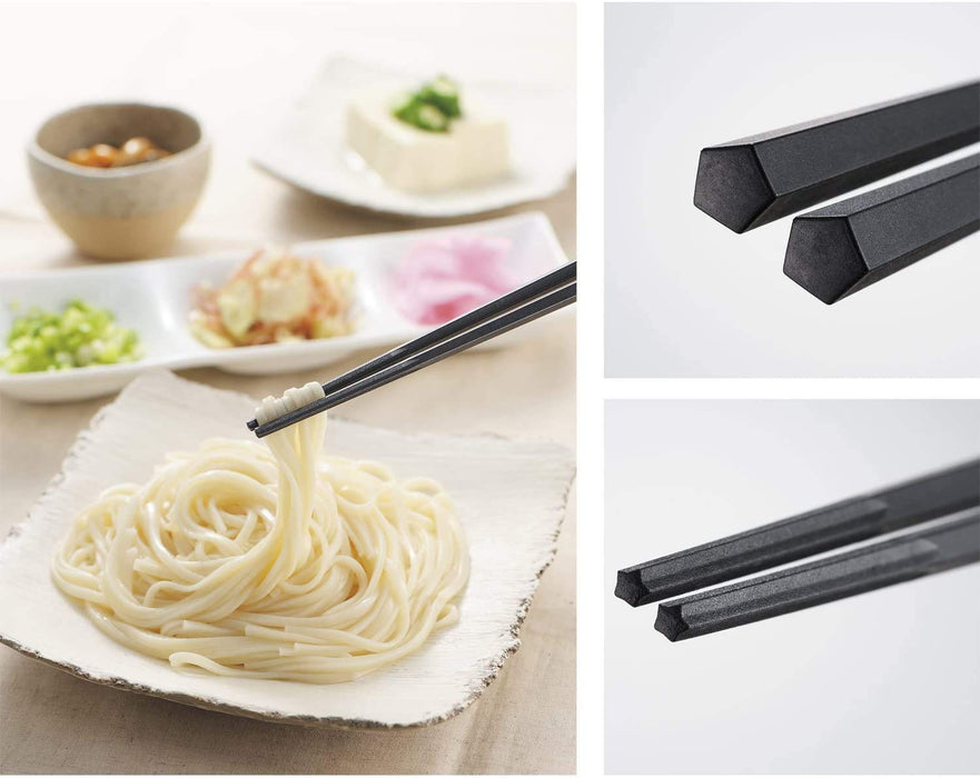 Nagao 30Cm Black Dishwasher Safe Japanese Chopsticks - Tsubame Sanjo-Kiichin - The #1 Place for Japanese Goods in Your Hand!