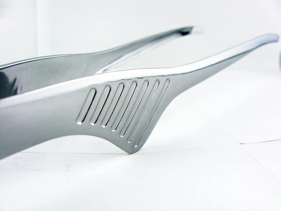 Nagao Clever Tongs 24Cm Stainless Steel Mirror Finish Camping BBQ Japan-Kiichin - The #1 Place for Japanese Goods in Your Hand!