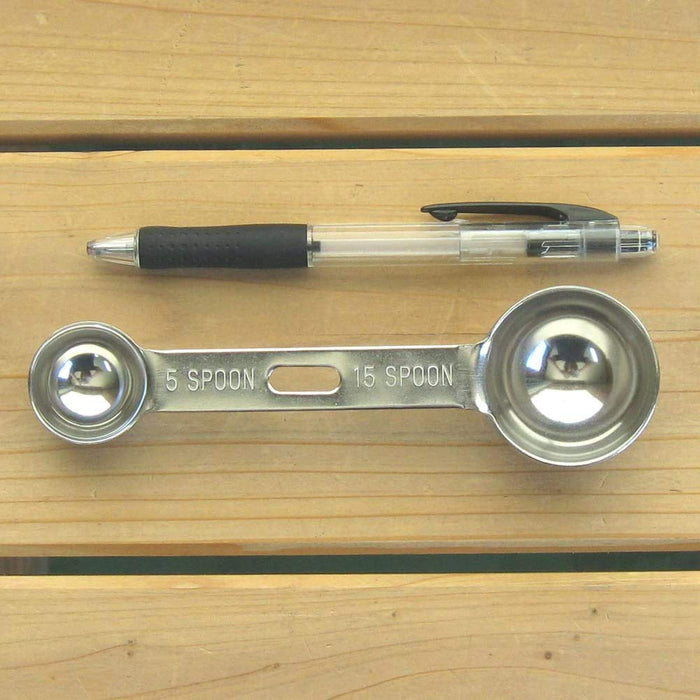 Nagao Tsubame Sanjo Stainless Steel Measuring Spoon Set 5Cc 15Cc Japan-Kiichin - The #1 Place for Japanese Goods in Your Hand!