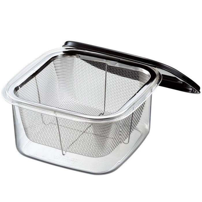 Nagao Tsubame Sanjo High Heat Storage Container 18cm Colander Lid Japan-Kiichin - The #1 Place for Japanese Goods in Your Hand!