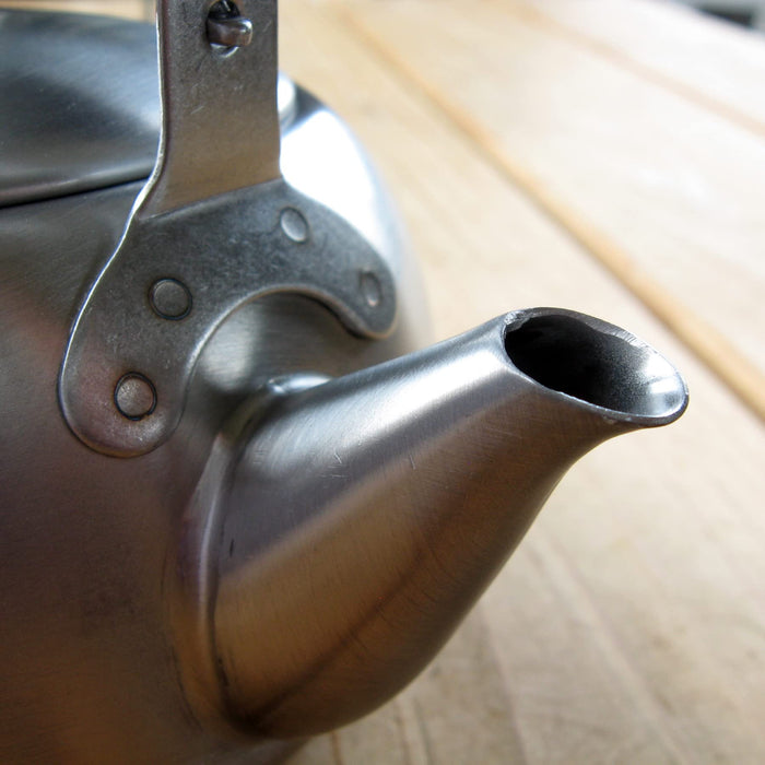 Nagao Tsubame Sanjo Kyusu Teapot 500Cc Stainless Steel Handle Japan-Kiichin - The #1 Place for Japanese Goods in Your Hand!