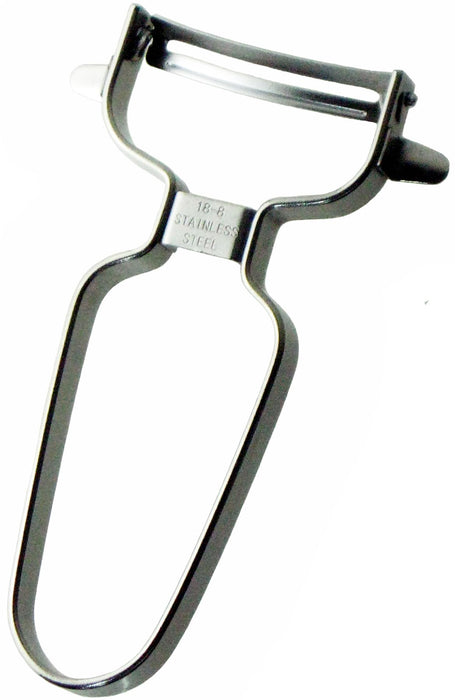 Nagao Stainless Steel Vegetable Peeler Curved Design Dishwasher Safe Japan-Kiichin - The #1 Place for Japanese Goods in Your Hand!