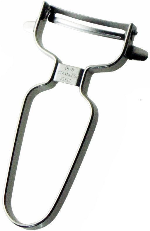 Nagao Stainless Steel Vegetable Peeler Curved Design Dishwasher Safe Japan-Kiichin - The #1 Place for Japanese Goods in Your Hand!