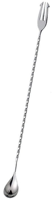 Nagao Tsubame Sanjo 37cm Left-Handed Bar Spoon 18-8 Stainless Steel Japan-Kiichin - The #1 Place for Japanese Goods in Your Hand!