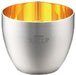 Nagao Tsubame Sanjo Sake Cup Sakura Gold Double Walled Stainless Steel Japan-Kiichin - The #1 Place for Japanese Goods in Your Hand!