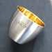 Nagao Tsubame Sanjo Sake Cup Sakura Gold Double Walled Stainless Steel Japan-Kiichin - The #1 Place for Japanese Goods in Your Hand!