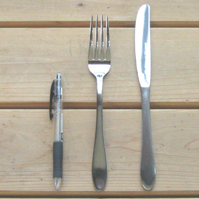 Nagao Tsubame Sanjo Steak Knife Fork Set 18-0 Stainless Steel Japan Made-Kiichin - The #1 Place for Japanese Goods in Your Hand!