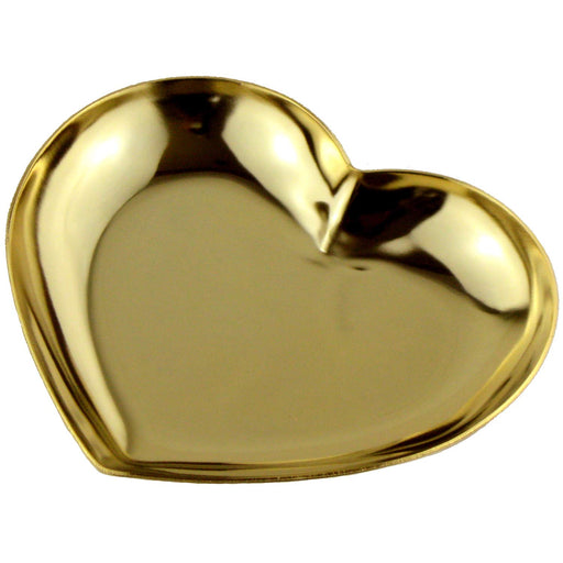 Nagao Gold Plated Heart Trinket Tray 11.3cm Made in Japan-Kiichin - The #1 Place for Japanese Goods in Your Hand!