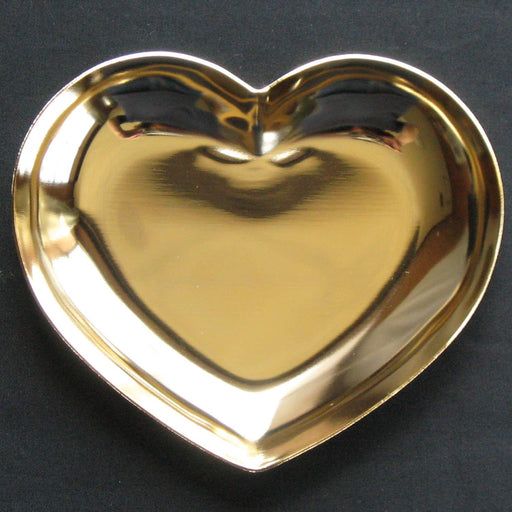 Nagao Gold Plated Heart Trinket Tray 11.3cm Made in Japan-Kiichin - The #1 Place for Japanese Goods in Your Hand!