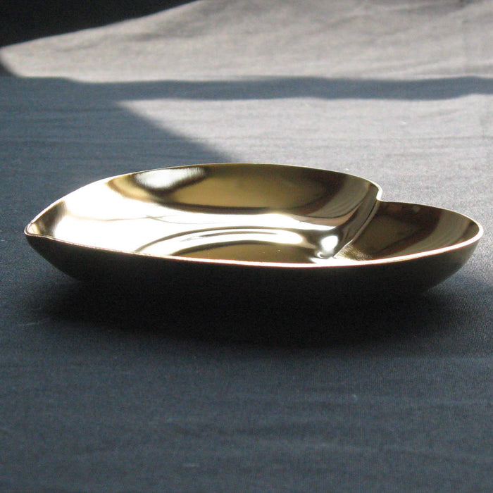 Nagao Gold Plated Heart Trinket Tray 11.3cm Made in Japan-Kiichin - The #1 Place for Japanese Goods in Your Hand!