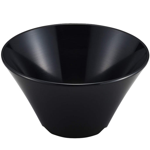 Nagao Unbreakable 15cm Black Round Bowl Tableware Made in Japan-Kiichin - The #1 Place for Japanese Goods in Your Hand!
