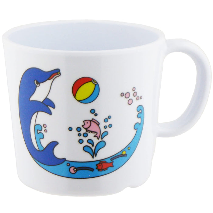 Nagao Unbreakable 200ml Dolphin Cup for Kids Dishwasher Safe Japan Made-Kiichin - The #1 Place for Japanese Goods in Your Hand!