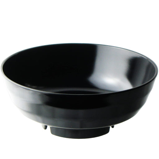 Nagao Unbreakable Ramen Bowl Extra Large 1900Ml Solid Black Dishwasher Safe-Kiichin - The #1 Place for Japanese Goods in Your Hand!