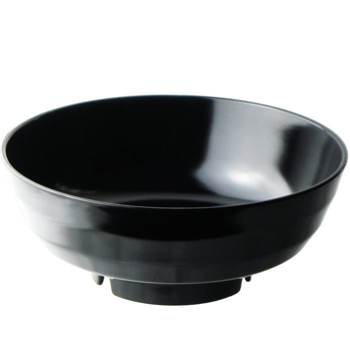 Nagao Unbreakable Ramen Bowl Extra Large 1900Ml Solid Black Dishwasher Safe-Kiichin - The #1 Place for Japanese Goods in Your Hand!