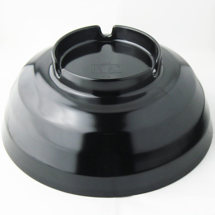 Nagao Unbreakable Ramen Bowl Extra Large 1900Ml Solid Black Dishwasher Safe-Kiichin - The #1 Place for Japanese Goods in Your Hand!
