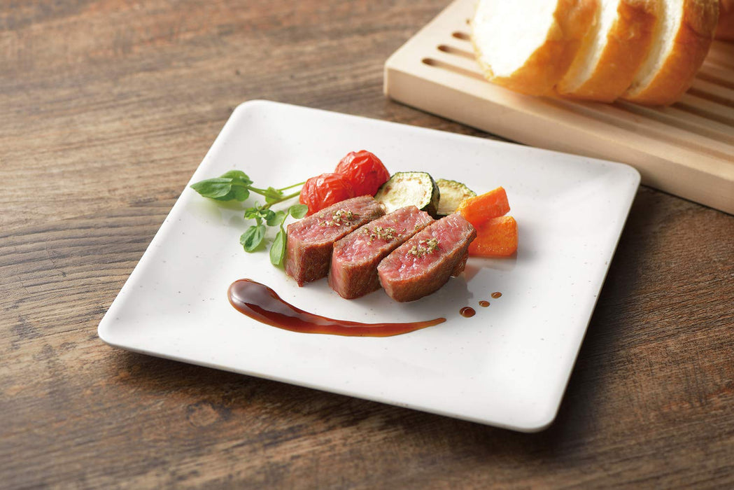 Nagao Red Unbreakable Square Plate 20cm Tableware Made in Japan-Kiichin - The #1 Place for Japanese Goods in Your Hand!