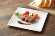 Nagao Red Unbreakable Square Plate 20cm Tableware Made in Japan-Kiichin - The #1 Place for Japanese Goods in Your Hand!