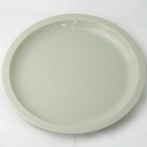 Nagao Unbreakable Gray Round Plate 26cm Dishwasher Microwave Safe Japan-Kiichin - The #1 Place for Japanese Goods in Your Hand!