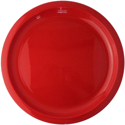 Nagao Light Large Red Plate 26cm Dishwasher Microwave Safe Japan Made-Kiichin - The #1 Place for Japanese Goods in Your Hand!