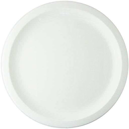 Nagao Unbreakable Large Round Plate 26cm White Dishwasher Microwave Safe-Kiichin - The #1 Place for Japanese Goods in Your Hand!