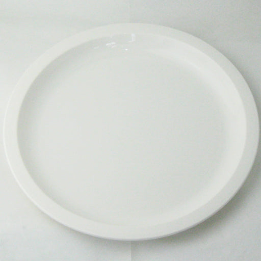 Nagao Unbreakable Large Round Plate 26cm White Dishwasher Microwave Safe-Kiichin - The #1 Place for Japanese Goods in Your Hand!