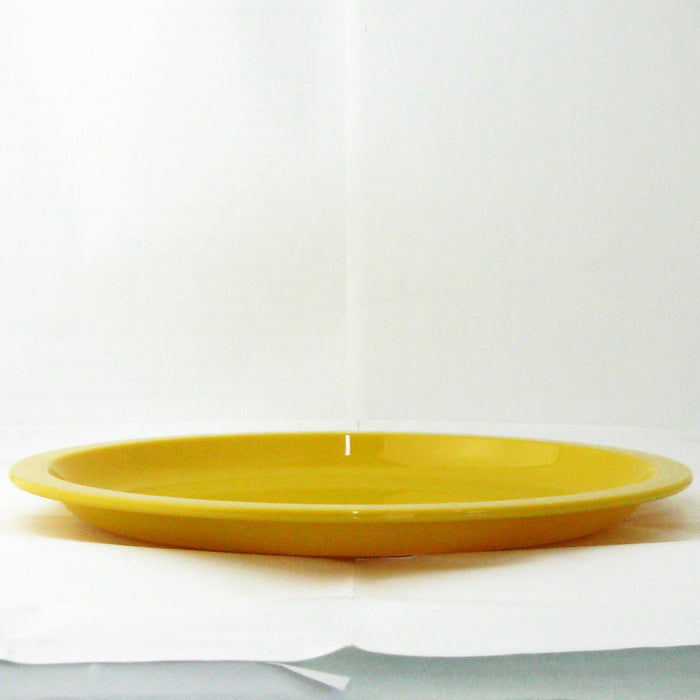 Nagao Unbreakable Large Yellow Plate 26cm Dishwasher Microwave Safe Japan-Kiichin - The #1 Place for Japanese Goods in Your Hand!