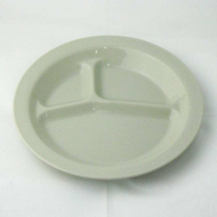 Nagao Unbreakable Gray Lunch Plate 21.7x2.6 cm Dishwasher & Microwave Safe-Kiichin - The #1 Place for Japanese Goods in Your Hand!